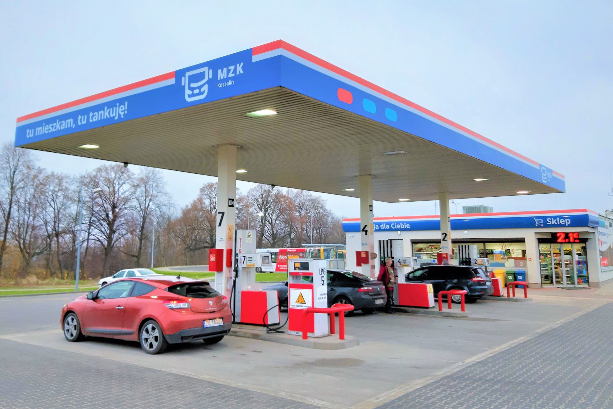 Miejska stacja paliw w Koszalinie
